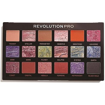 Makeup Revolution Pro Regeneration paleta očních stínů 18 barev Trends Celestial 14,4 g