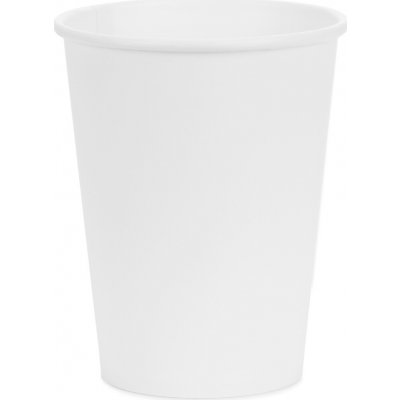 PartyDeco KELÍMKY papírové Eco bílé 250ml – Zboží Dáma