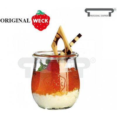 Weck Sklenice na delikatesy Tulipán 6cm 8cm 220 ml