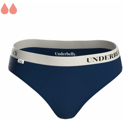 Underbelly menstruační kalhotky UNIVERS modrá bílá z mikromodalu Pro slabší dny menstruace – Hledejceny.cz
