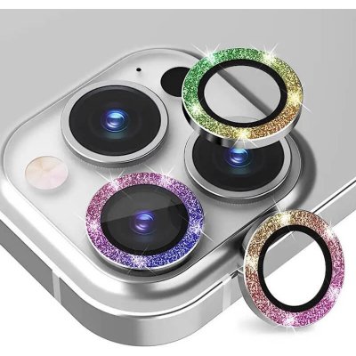 SES Třpytivé ochranné sklo na čočku fotoaparátu a kamery pro Apple iPhone 14 Pro 16471 – Zboží Živě