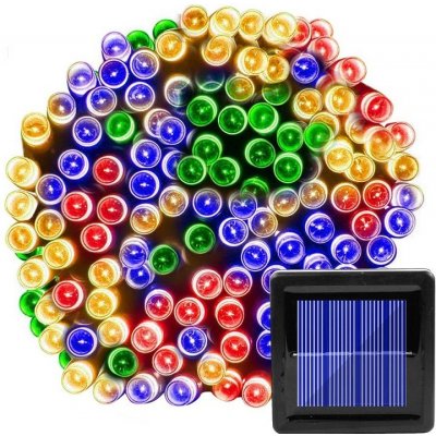 Solar 52 07 Solární vánoční řetěz RGB 50LED 7 metrů – Hledejceny.cz