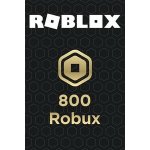 Roblox herní měna 800 Robux – Zboží Živě