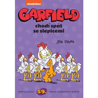 Garfield Garfield chodí spát se slepicemi (č. 59) - Jim Davis – Zboží Mobilmania