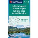 Julische Alpen Steiner Alpen Julské a Kamnišké Alpy 2801