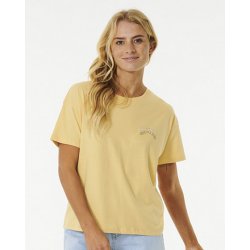 Rip Curl RIPTIDE RELAXED TEE Washed Yellow