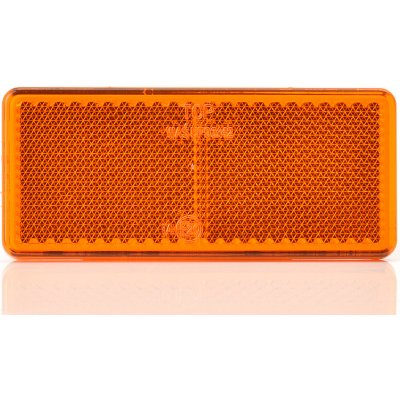 Boční reflexní prvek 96x42 mm se samolepicí páskou – Hledejceny.cz