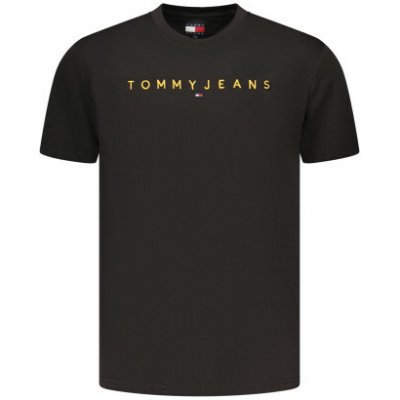 Tommy Hilfiger pánské tričko s krátkým rukávem Black – Sleviste.cz