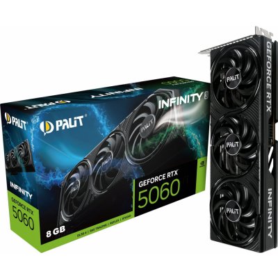 Palit GeForce RTX 5060 Infinity 3 8GB GDDR7 NE75060019P1-GB2063S – Sleviste.cz