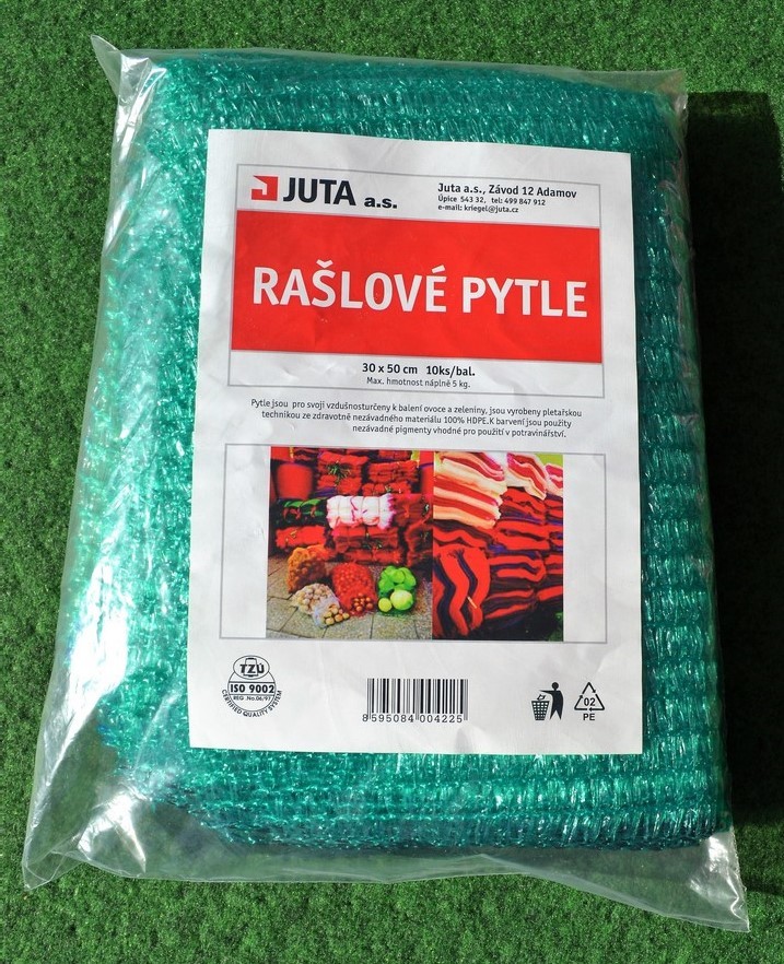 Juta a.s. Rašlový pytel na obsah 5kg - 30 x 50 cm, balení - 10ks