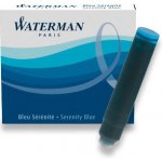 Waterman Inkoustové bombičky krátké omyvatelné modré 1507/7520120 6 ks – Hledejceny.cz