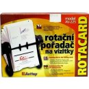 Auttep rotační pořadač na vizitky Rotacard černý matný