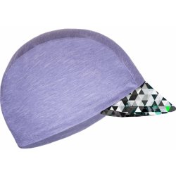 Unuo Dívčí funkční čepice s kšiltem UV 50+ Metricon šedá