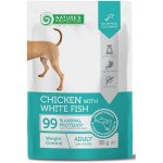 Nature's Protection Adult Skin & Coat Chicken and Salmon 100 g – Zbozi.Blesk.cz