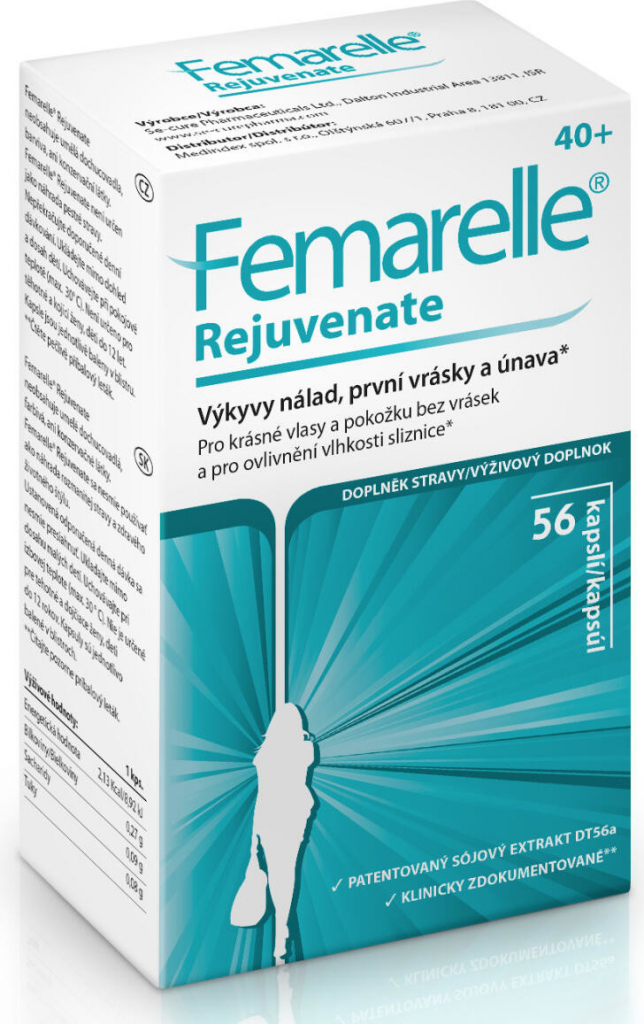 Medindex Femarelle Rejuvenate 40+ 56 kapslí