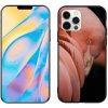 Pouzdro a kryt na mobilní telefon Apple mmCase Gelové iPhone 12 Pro - plameňák 3