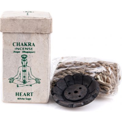 Tibetské vonné provázky Chakra Incense Heart – Hledejceny.cz