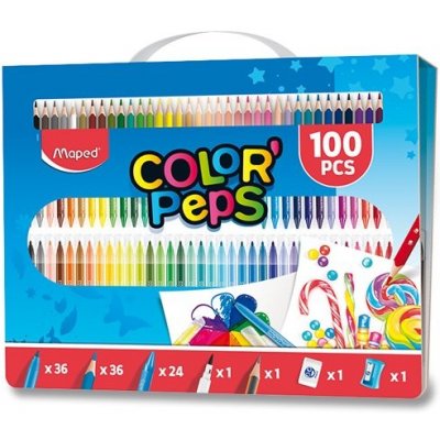 Maped Výtvarná souprava Color’Peps Box 100 ks