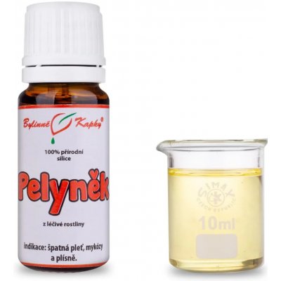 Bylinné kapky Pelyněk pravý 100% přírodní silice esenciální olej 10 ml – Hledejceny.cz