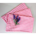 VERATEX Utěrka kanafas 45x70cm růžové srdíčko – Zboží Dáma