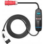 Sectron přenosná nabíječka pro elektromobil 32A 400V CEE 5pin Type 2 délka 10m EL CEE5T2 3F32A 10M