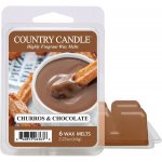 Country Candle Churros & Chocolate Vonný Vosk 64 g – Hledejceny.cz
