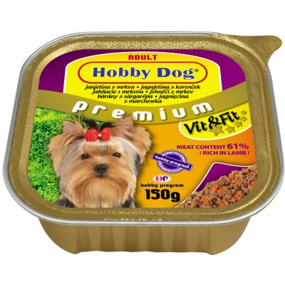 Hobby Dog Adult jehněčí mrkev 150 g – Zboží Mobilmania