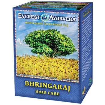 Everest Ayurveda Ajurvedský čaj BHRINGARAJ péče o vlasy 100 g