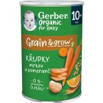 GERBER Organic křupky s mrkví a pomerančem 35 g – Zbozi.Blesk.cz