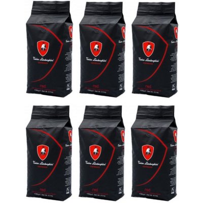 Tonino Lamborghini Espresso RED Káva 6 x 1 kg