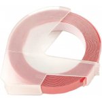 Páska pro mechanické štítkovače - DYMO S0898150, 520102 - červená - 9mm x 3m - kompatibilní – Zboží Živě