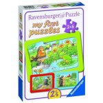 Ravensburger 051380 Malá zahradní zvířata 3x6 dílků – Zboží Dáma