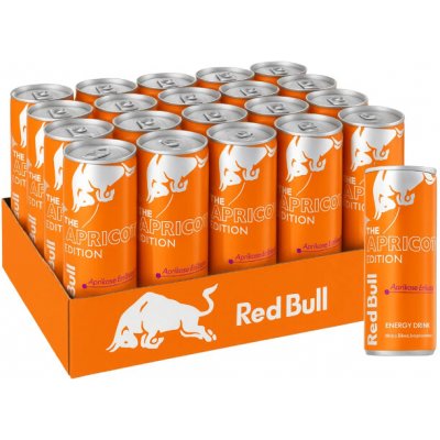 Red Bull The Apricot Edition Meruňka a jahoda 24 x 250 ml – Zboží Dáma