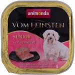 Animonda Vom Feinsten Senior Dog krůtí srdce 150 g – Zboží Mobilmania