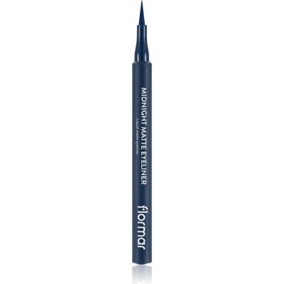 flormar Midnight Matte Eyeliner linka na oči ve fixu s matným efektem 03 Dark Blue 1 ml – Zbozi.Blesk.cz