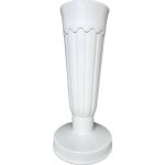 Madona hřbitovní váza plast se zátěží 32 cm – bílá – Hledejceny.cz