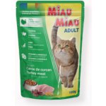 Miau Miau Adult Turkey in Gravy 100 g – Zboží Mobilmania