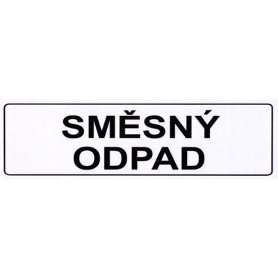 PROFIBA Samolepka "SMĚSNÝ ODPAD" – Hledejceny.cz