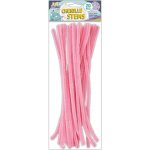 Deco Chlupaté modelovací drátky (20ks) - růžové – Zboží Mobilmania