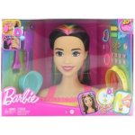Barbie neonově duhová česací hlava černovláska – Hledejceny.cz