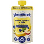 Hamánek kapsička Jablko s banánem borůvkou a jáhly 100 g – Hledejceny.cz