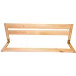 ČistéDřevo Dřevěná bezpečnostní zábrana do postele 97 cm