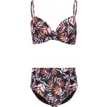 Aquos Dámské dvoudílné plavky SWIMMING DRESS Černá,Mix – Hledejceny.cz