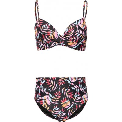 Aquos Dámské dvoudílné plavky SWIMMING DRESS Černá,Mix – Hledejceny.cz