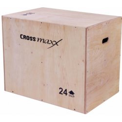 Lifemaxx Crossmaxx Wooden plyo box - 3 úrovně