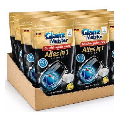 Glanz Meister tablety do myčky all in1 7 x 90 ks – Zbozi.Blesk.cz