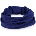 multifunkční šátek pružný bezešvý jednobarevný 4 modrá tmavá – Hledejceny.cz