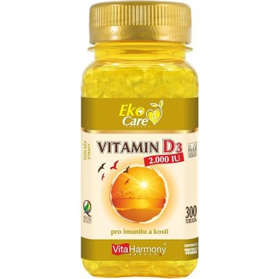 VitaHarmony Vitamin D3 2.000 IU 300 tablet – Hledejceny.cz