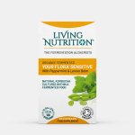 Living nutrition Fermentovaná synbiotika s mátou peprnou a meduňkou lékařskou Your Flora Sensitive 60 kapslí – Hledejceny.cz