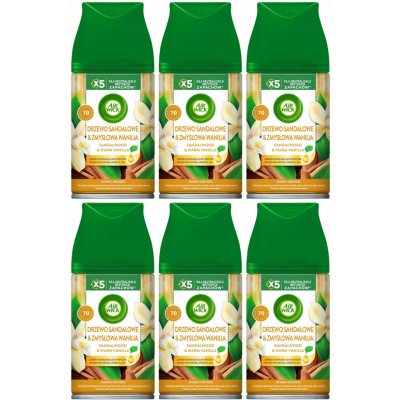 Air Wick Freshmatic Náplň do osvěžovače vzduchu vanilka a santalové dřevo 250 ml – Hledejceny.cz